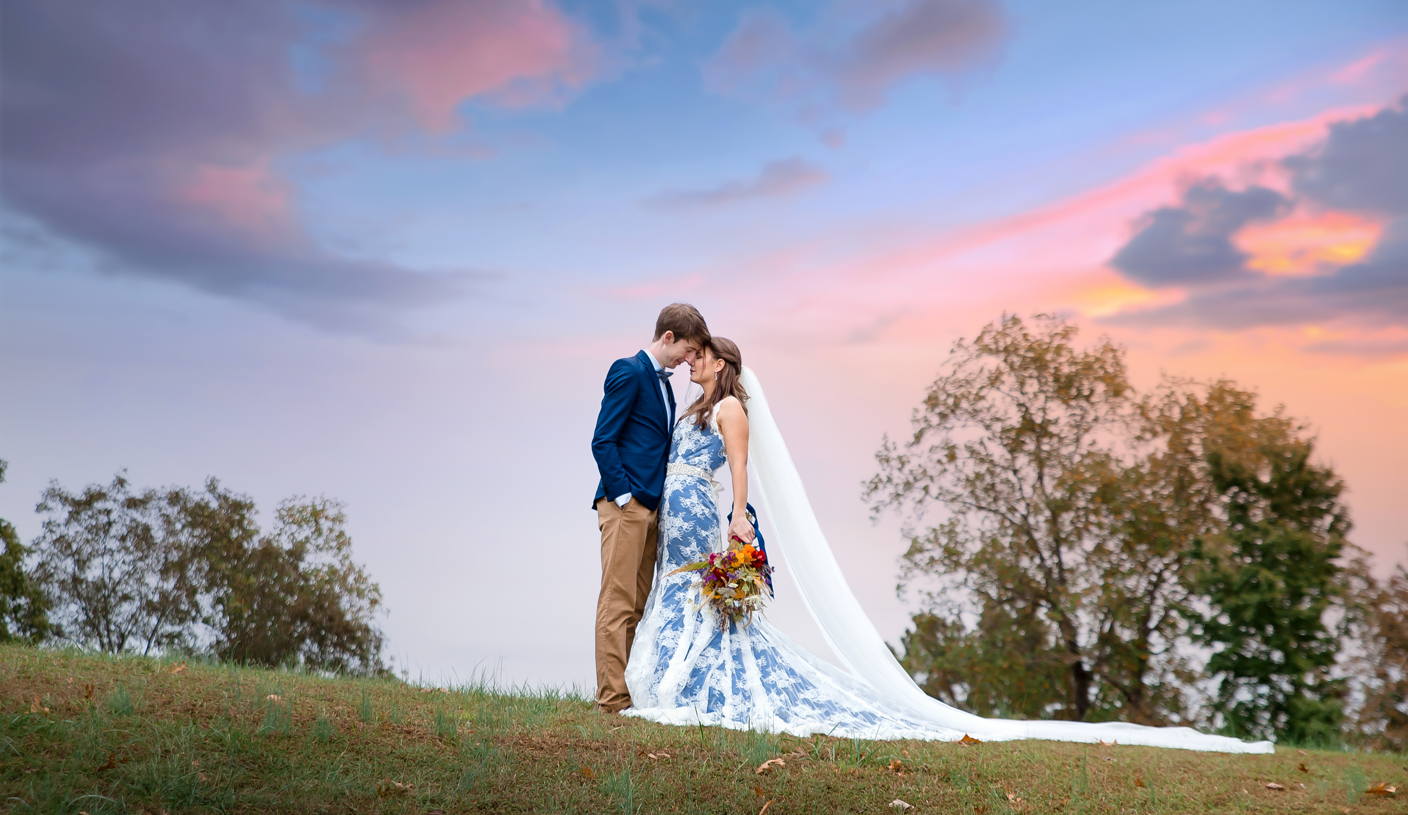 Sunset Wedding Photography with Crockette's Images