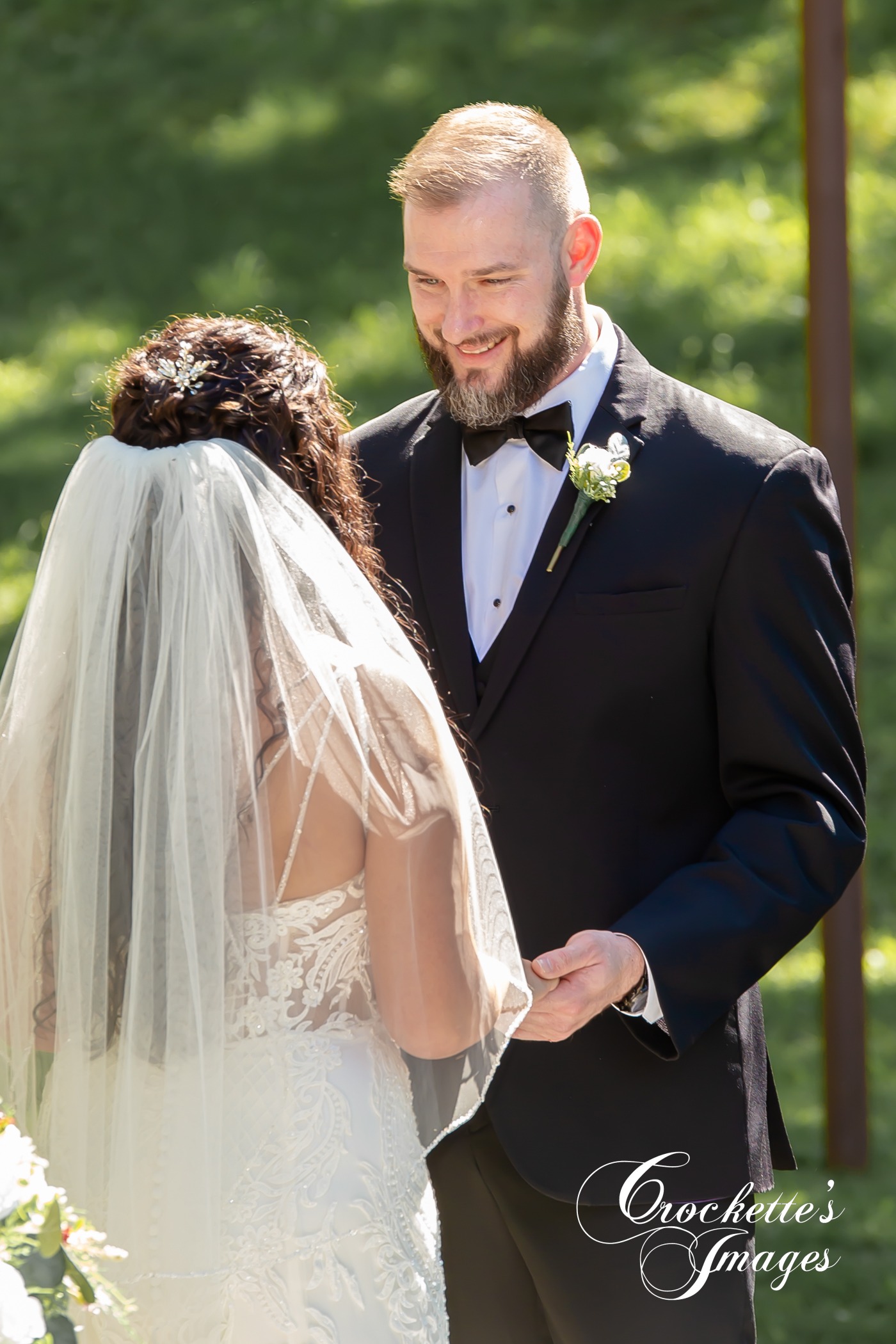 Intimate Ceremony photos at Rusted Route Farms