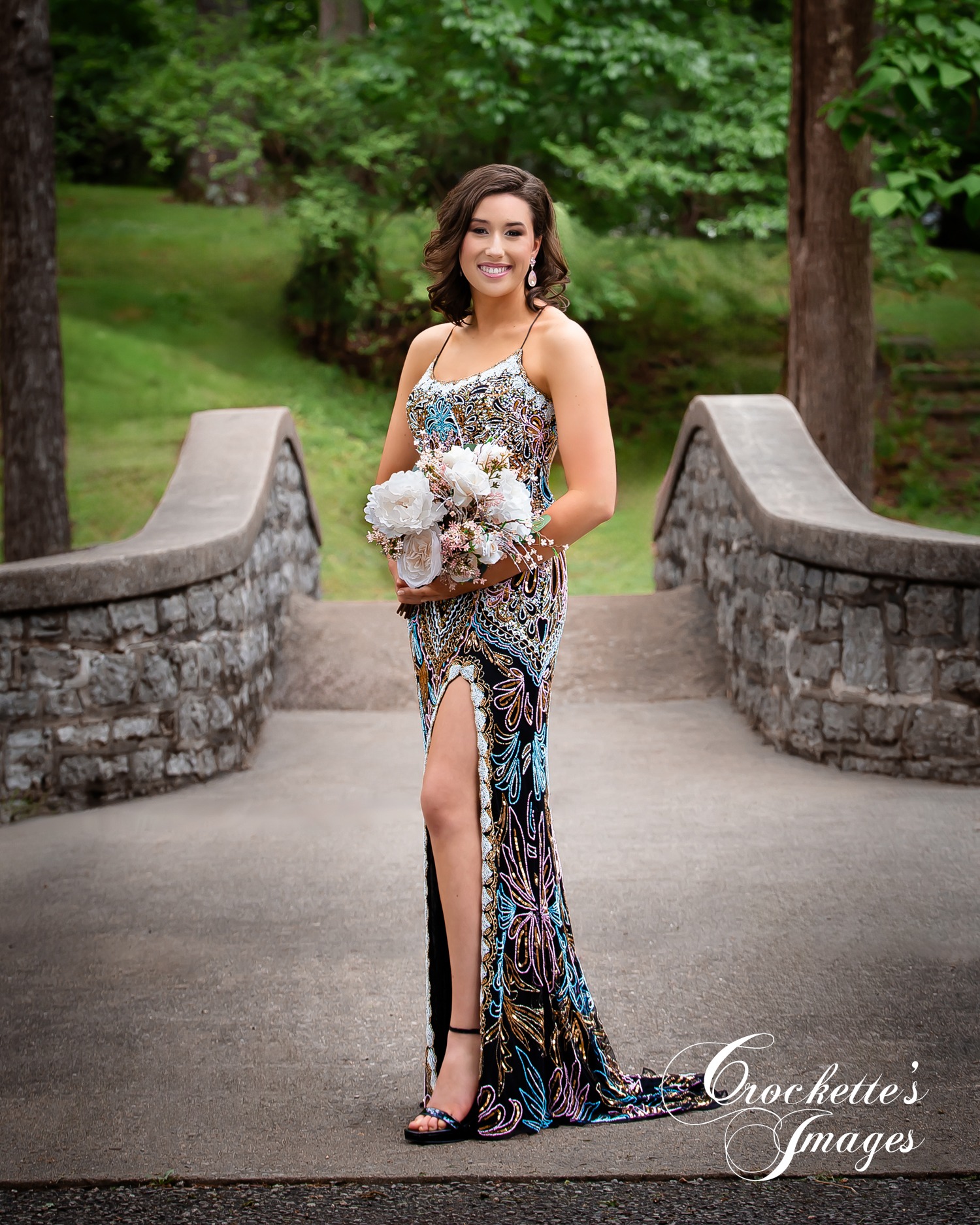 Elegant Senior Prom Photos at Dennis Scivally Park in Cape Girardeau, MO