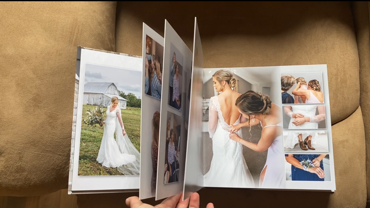 Wedding Album Example from Crockette's Images