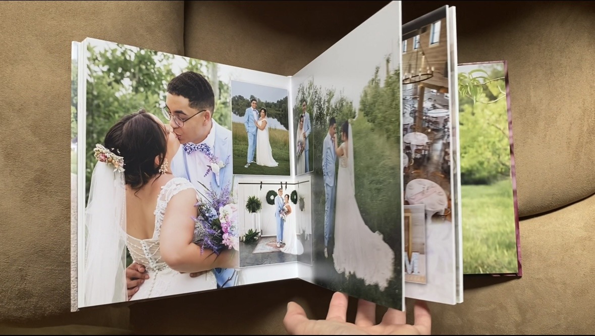 Wedding Album Example from Crockette's Images