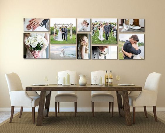 Wedding Canvas Examples from Crockette's Images