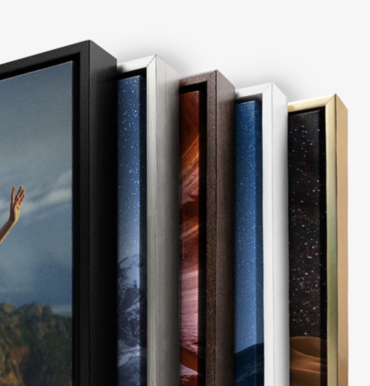 framed canvas examples from Crockette's Images