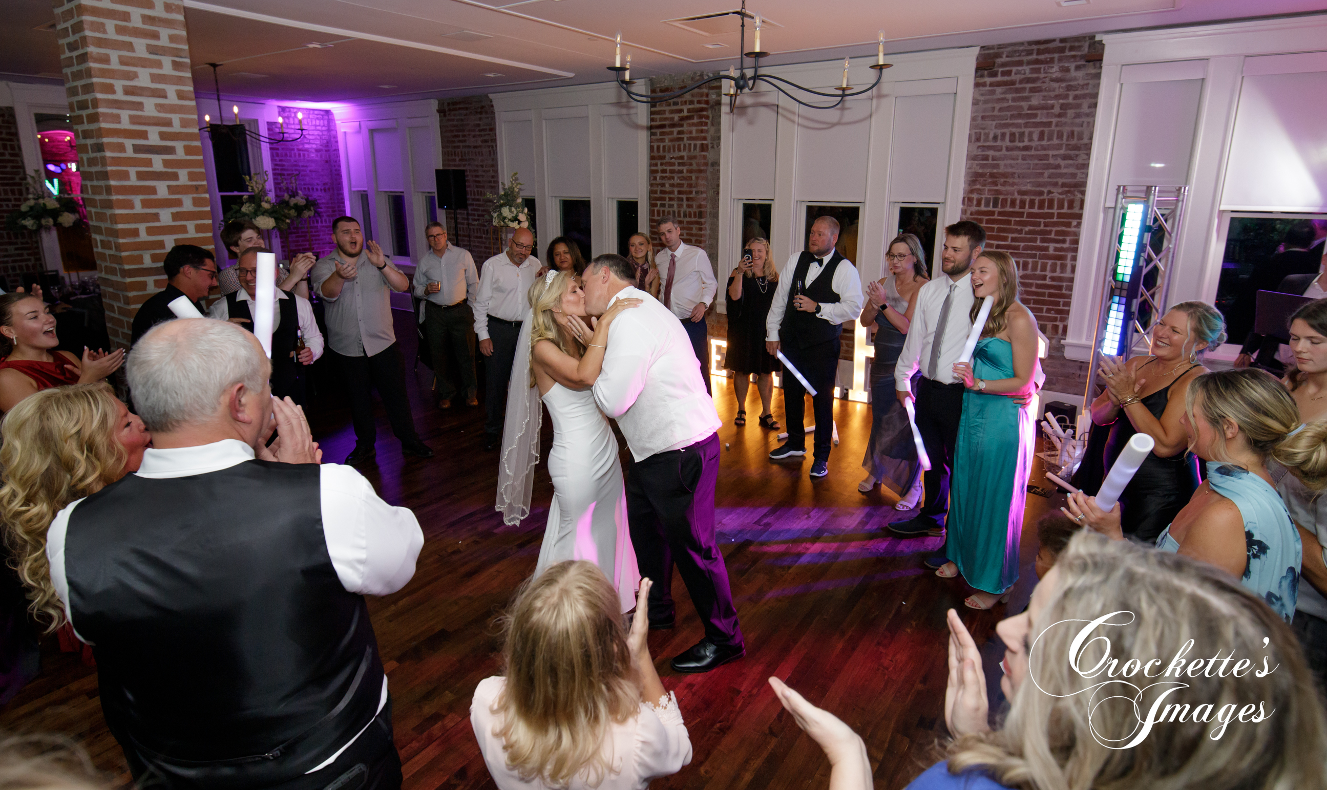 Wedding Reception at The River View Room downtown Cape Girardeau, MO