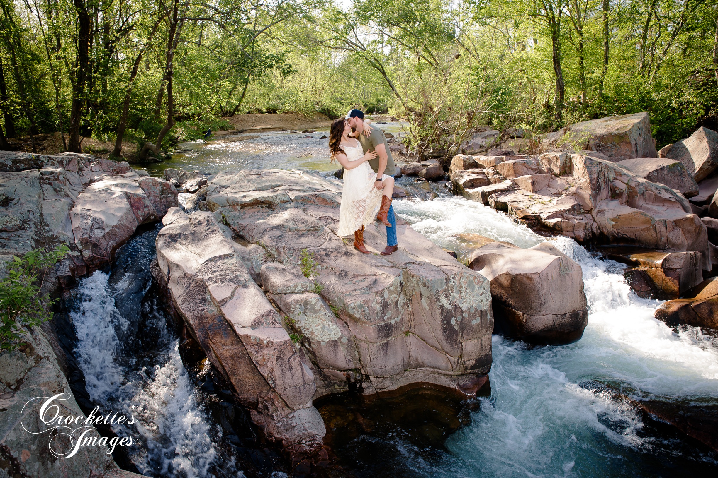 Engagement photo with Crockette's Images at Amadon
