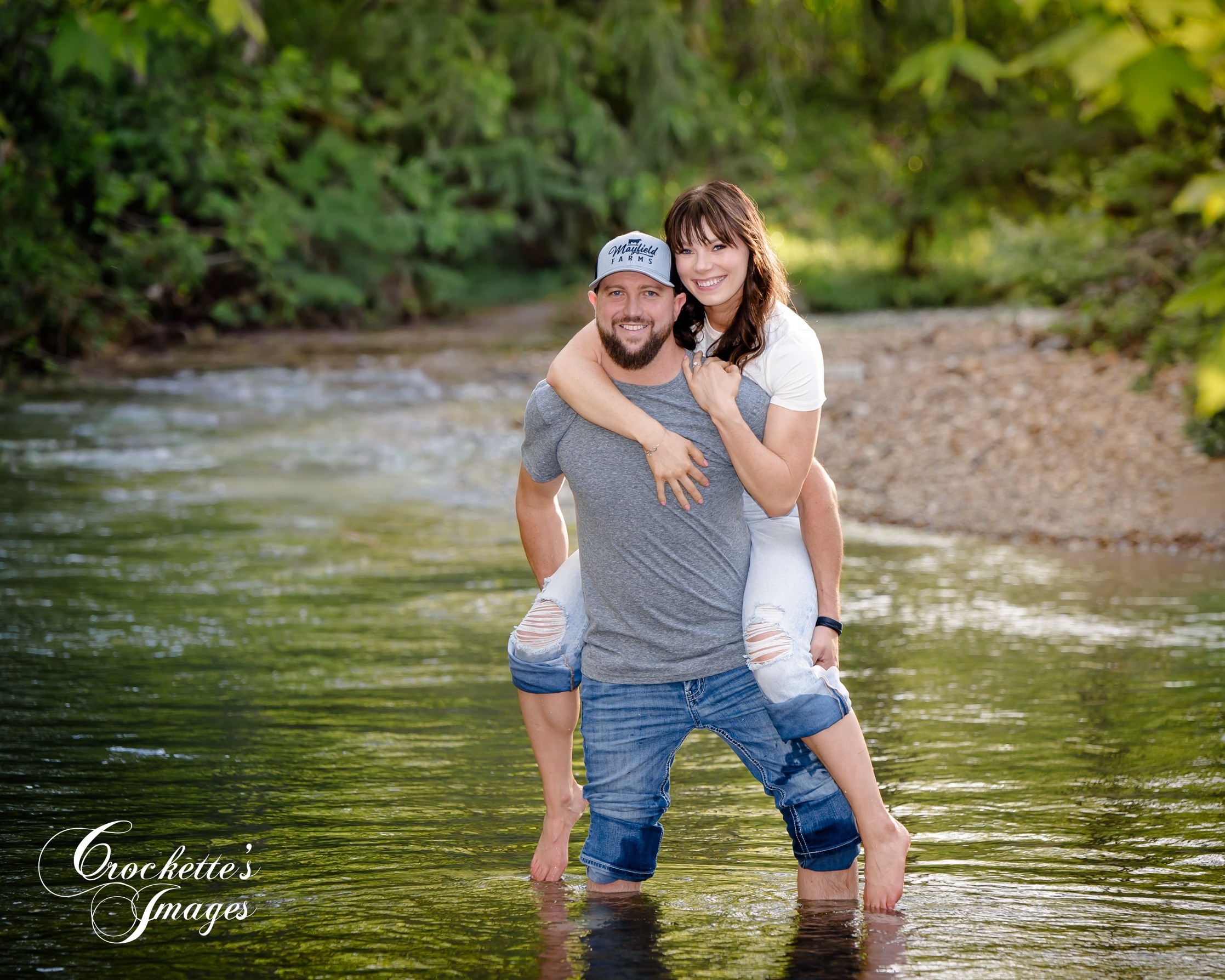 Engagement photo with Crockette's Images at Amadon