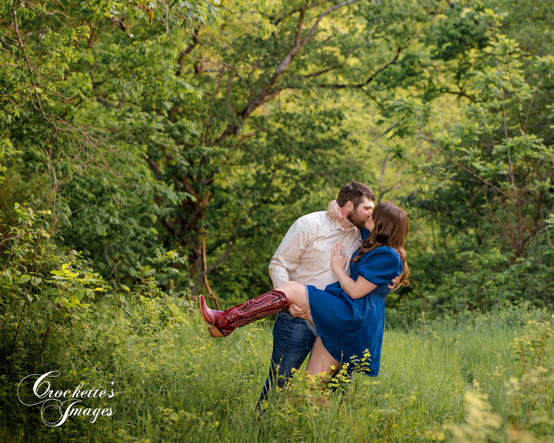 Country Engagement photo with Crockette's Images
