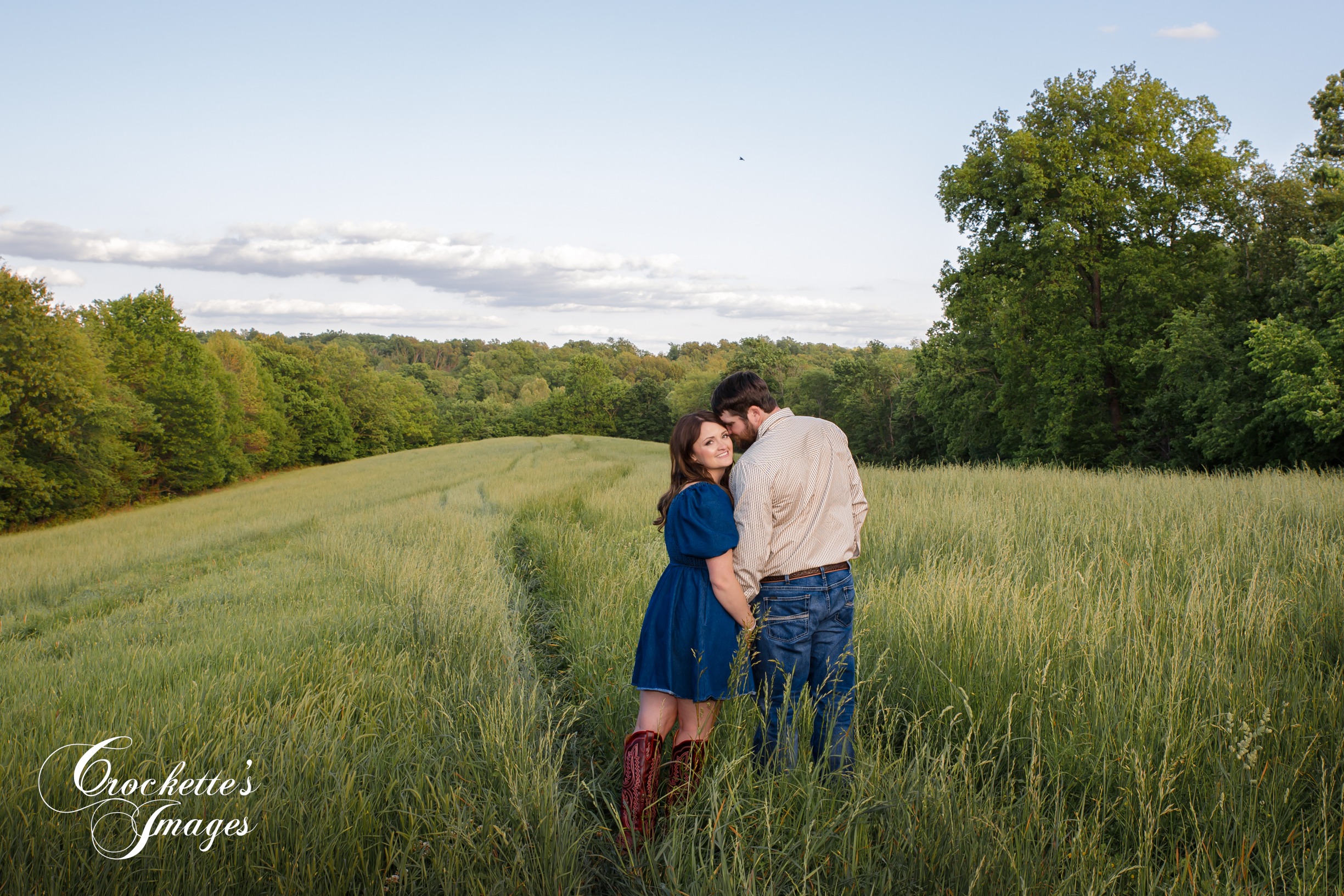 Country Engagement photo with Crockette's Images