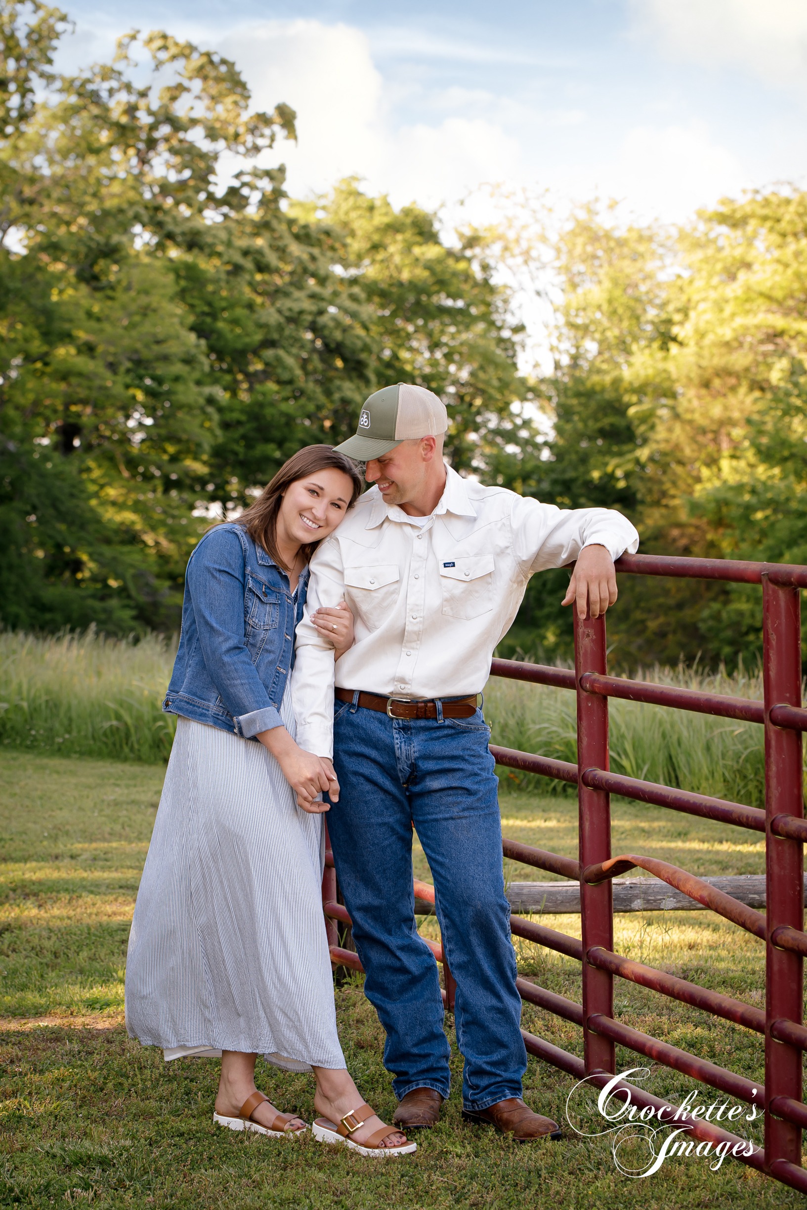 Country engagement photo with Crockette's Images
