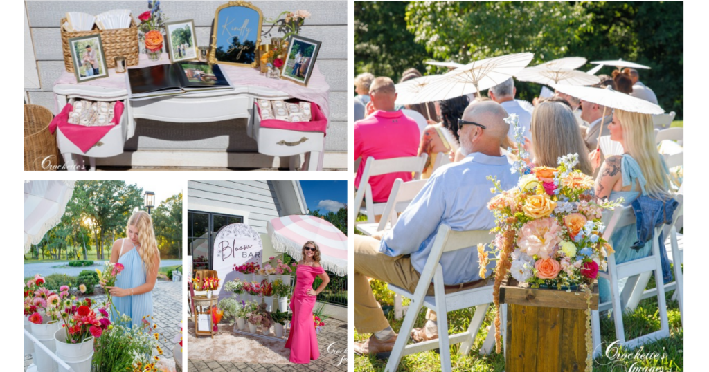 The Best Odd Little Tips to Keep You Comfy on Your Wedding Day 6 Photos for tips for a summer wedding reception outside.